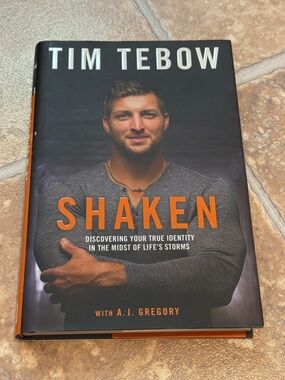 Shaken Hardback Book Tim Tebow AJ Gregory